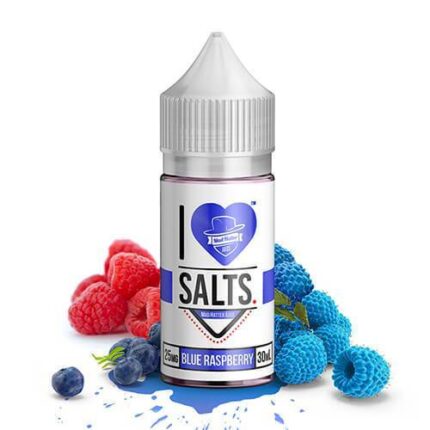 BLUE RASPBERRY - I LOVE SALTS - MAD HATTER JUICE - 30ML