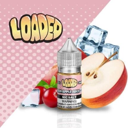 Loaded SALTS Cran Apple on ICE by Ruthless Vapor