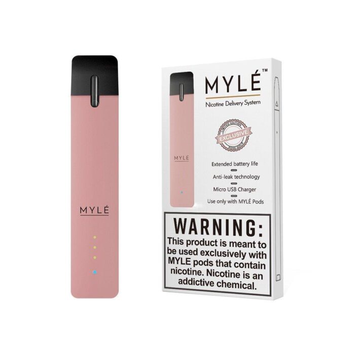 Myle Vape Device Rose Gold