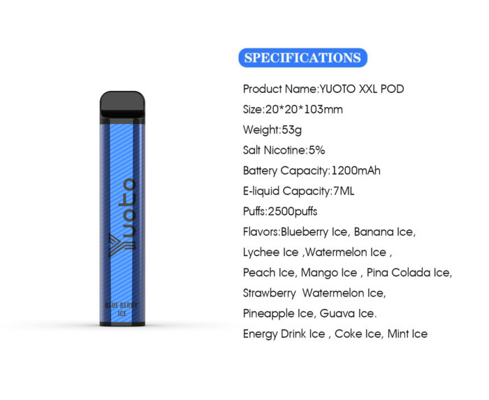 Yuoto XXL in Dubai Disposable Vape