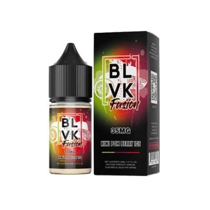 BLVK Fusion Salts Kiwi Pom Berry Ice