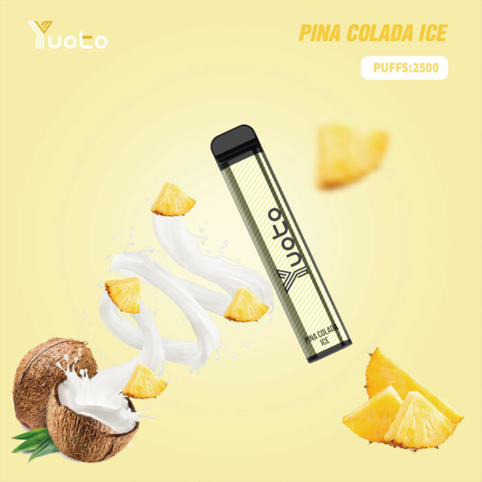 YUOTO XXL IN DUBAI DISPOSABLE VAPE PINA COLADA ICE