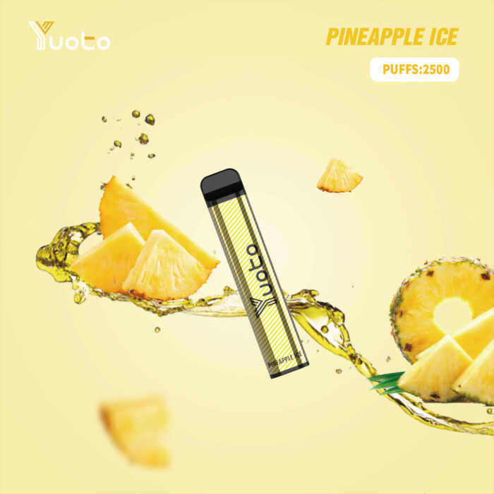 YUOTO XXL IN DUBAI DISPOSABLE VAPE PINEAPPLE ICE