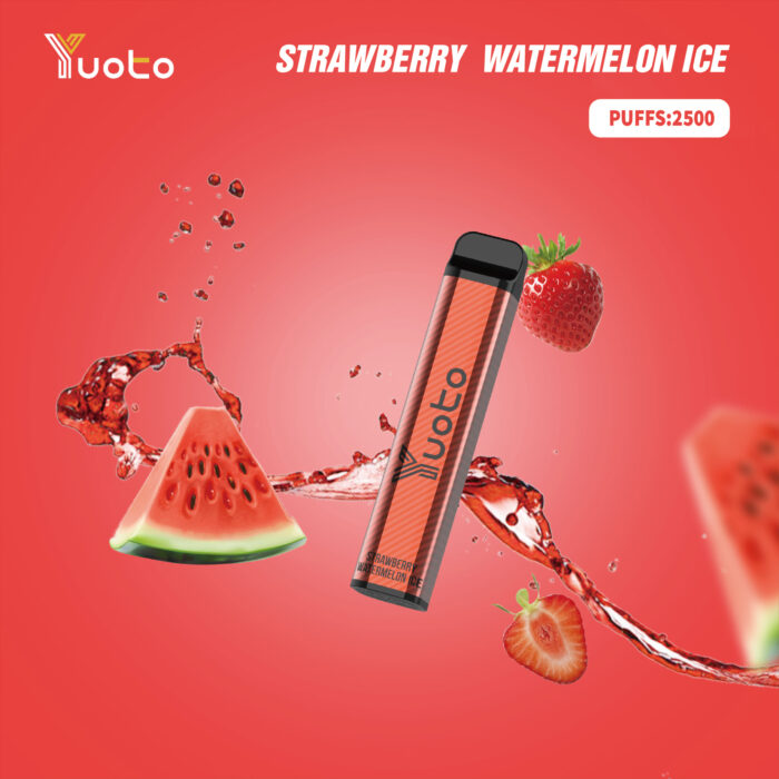 YUOTO XXL IN DUBAI DISPOSABLE VAPE STRAWBERRY WATERMELON ICE