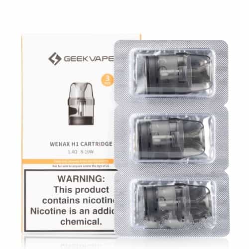 geek vape wenax h1 cartridge accessories 1.4 ohm min