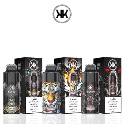 KK Alien Box 8000 Puffs Disposable