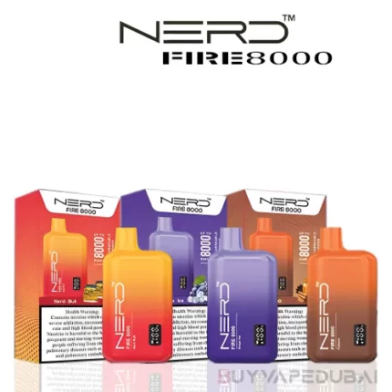 Nerd Fire 8000 Puffs Disposable