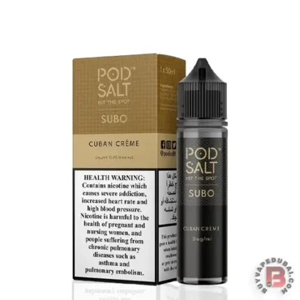 Pod Salt Subo Cuban Creme