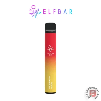 Elfbar 2600 Puffs Disposable Vape In Dubai UAE Watermelon Lemon