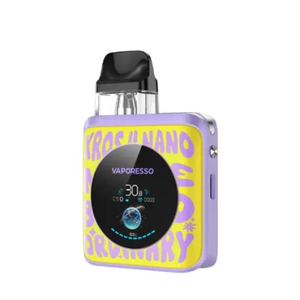 Vaporesso Xros 4 Nano Pod System in Dubai Uae Word Pop Yellow