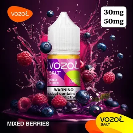 Vozol Salt Mixed Berries 30ML Buy Vape