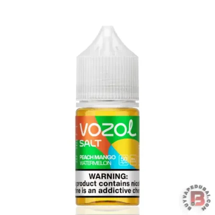 Vozol Salt Peach Mango Watermelon 30ML Buy Vape Dubai