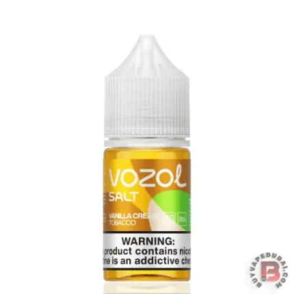 Vozol Salt Vanilla Cream Tobacco 30ML Buy Vape Dubai