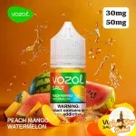 VOZOL SALTNIC PEACH MANGO WATERMELON 30ML - Image 2