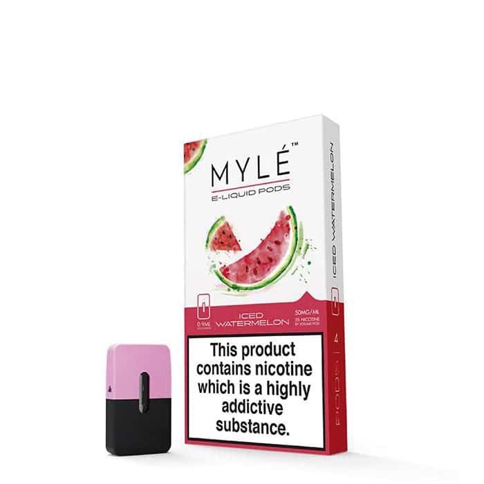 myle-pods-dubai-iced-watermelon.jpg AUTHENTIC MYLE PODS DUBAI - ICED WATERMELON - Image 1