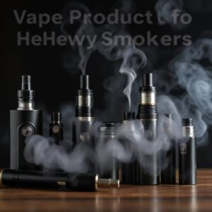 Vape products for heavy smokers