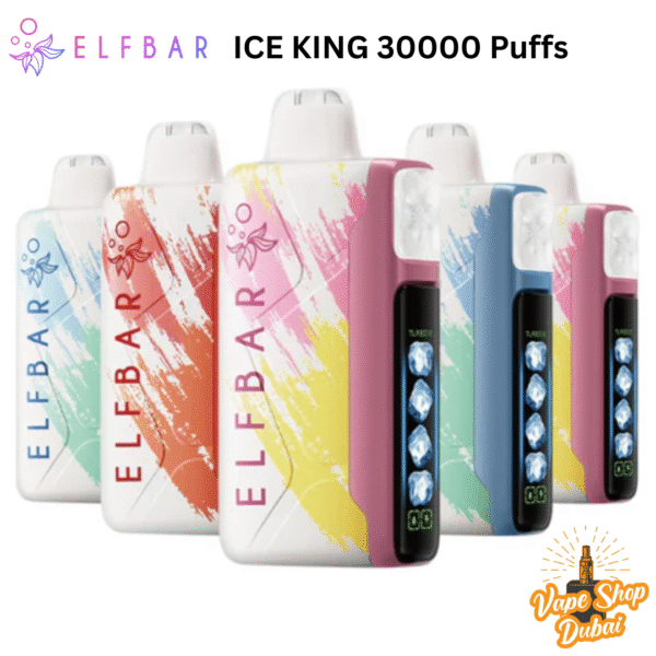 NEW Elfbar Ice King 30000 Puffs Disposable Vape