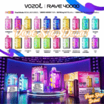NEW VOZOL RAVE 40000 Puffs Disposable Vape In UAE