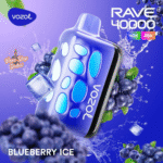 VOZOL RAVE 40000 Puffs Disposable Vape In UAE - Blueberry Ice