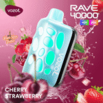 VOZOL RAVE 40000 Puffs Disposable Vape In UAE - Cherry Strawberry
