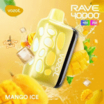 VOZOL RAVE 40000 Puffs Disposable Vape In UAE - Mango Ice