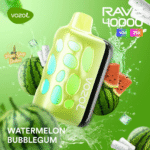 VOZOL RAVE 40000 Puffs Disposable Vape In UAE - Watermelon Bubblegum