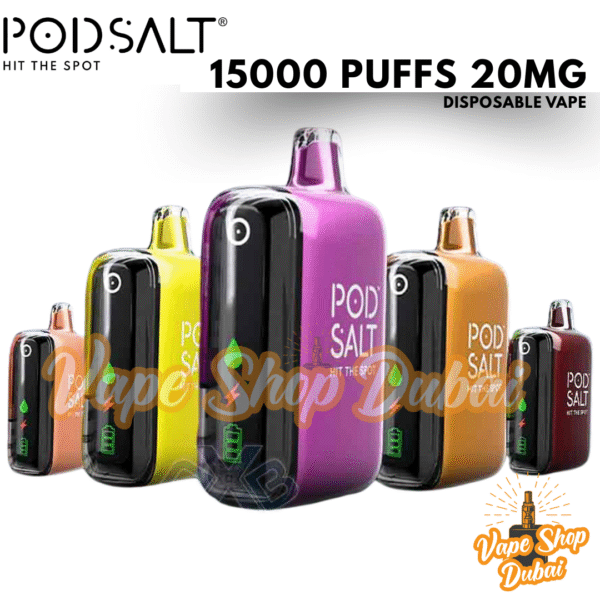 Pod Salt 15000 Puffs Disposable Vape 20mg In UAE
